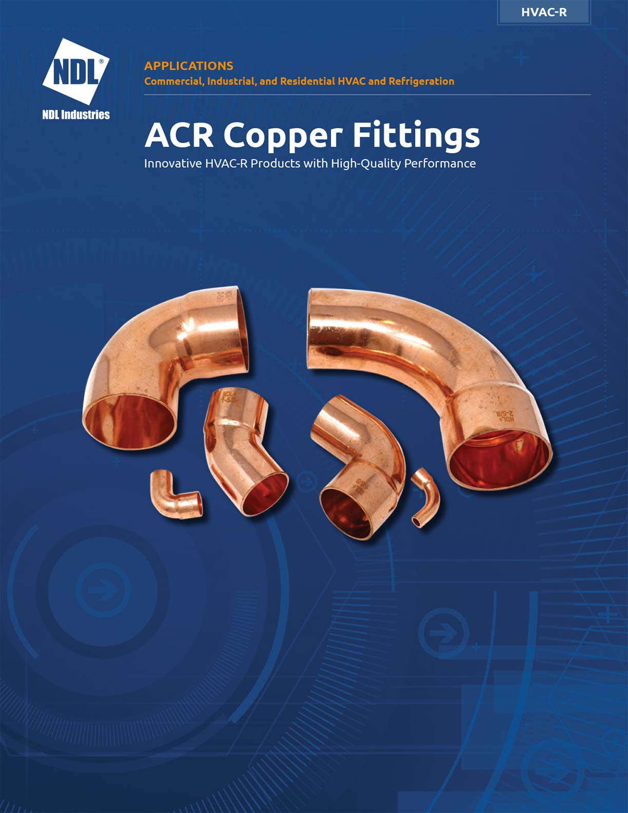 NDL-ACR Copper Fittings Catalog 7142022-WEB cover | NDL Industries