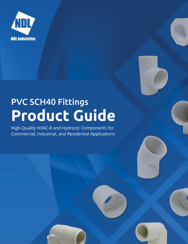 Pvc 1035 NDL Industries PVC SCH40 Fittings Product Brochure Cover | NDL Industries