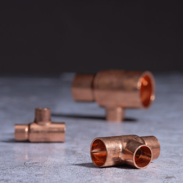 CO2 Copper Fittings - Reducing Tees