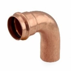 thumbnail image 2 of 90° Elbow Press-Fit Copper Fitting – Zhuji Hengshi 2 of 2
