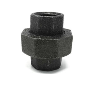 Black malleable union