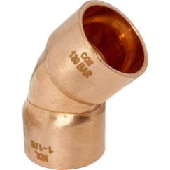 CO2 Copper 45° Elbows
